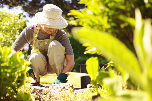 Tidy-up response after a landscaping service complaint